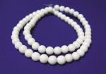 6 mm Jade Mashan Weiss Edelstein Strang